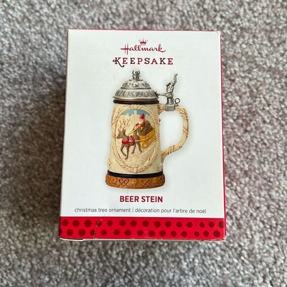 Hallmark Keepsake Beer Stein 2013 Ornament - Picture 1 of 7